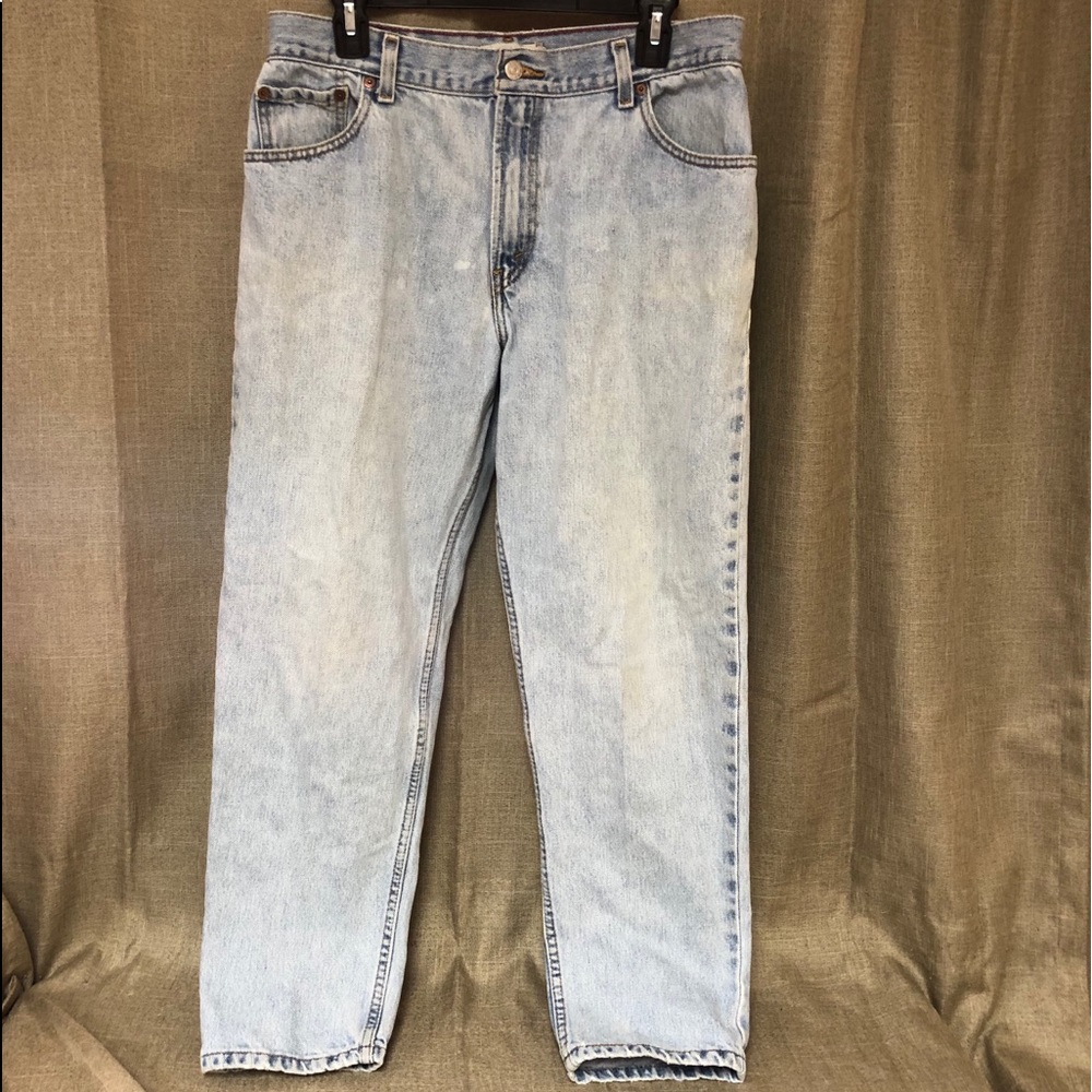 Vintage Levi’s 550 14 S Light-wash Blue Jeans